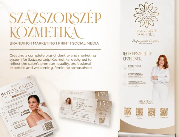 Százszorszép Kozmetika cover