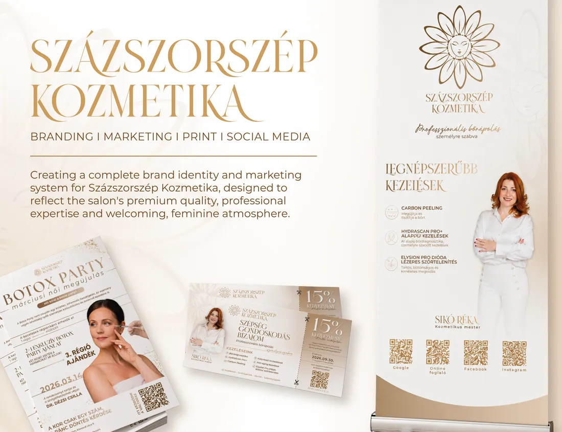 Százszorszép Kozmetika cover